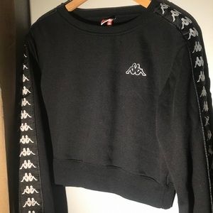 Kappa 222 Banda Amay Sweatshirt Black Size L